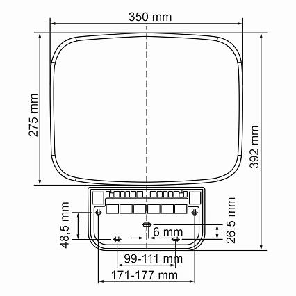 Сиденье для душа WasserKRAFT SS401 белый