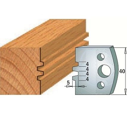 Комплект из 2-х ножей SP (40x4 мм) CMT 690.075