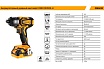 Аккумуляторный ударный винтоверт Deko DKIS20-Li 20В, 1х2.0Ач 063-4391