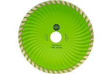 Диск алмазный отрезной сплошной турбо-волна по бетону и камню 150x22.2/7x2.4 мм TORGWIN 106AG-15022TB_TW