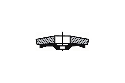 Круг лепестковый Best for Inox для УШМ (115х22,2 мм; К40) Bosch 2608608263
