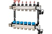 Коллектор Henco из нержавеющей стали 1" - 6x3/4" UFH-0605MDSS06
