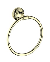 Полотенцедержатель Aquatek Классик AQ4512PG полированное золото