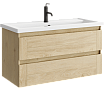 Мебель для ванной Aqwella Astrid 100 см дуб давос