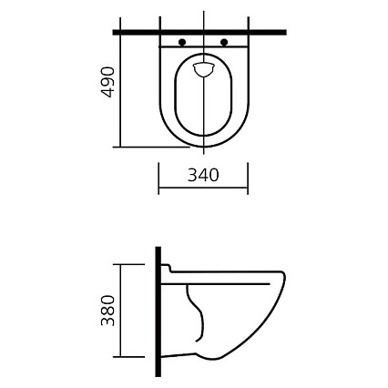 Подвесной унитаз Sanita Luxe Attica ATCSLWH0110 с микролифтом, черный