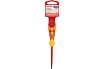 Шлицевая отвертка электрика Rexant SL3х75 мм 12-4711