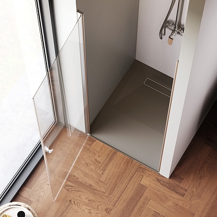 Душевая дверь Am.Pm Sunny W87G-90-1P-MT 90x190 прозрачное, хром матовый