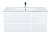Тумба с раковиной Iddis Bild 100 см белый BIL10W0i95K