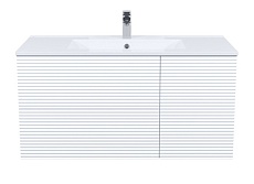 Тумба с раковиной Iddis Bild 100 см белый BIL10W0i95K