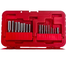 Набор метчиков и плашек Мастак SK-5 1/8&quot;-1/2&quot; кейс, 40 предметов 351-10040C
