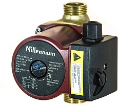 Насос для ГВС Millennium MPL 20-40, 130 мм, без гаек MPL 20-40-130