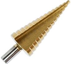 Сверло по металлу ступенчатое 4-32 мм Vertextools 4-32