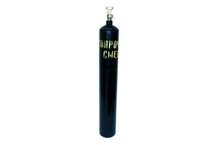 Баллон для газовой смеси 10 л, новый РИФ DK.1100.12457