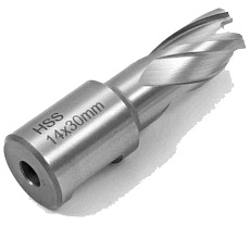 Сверло по металлу корончатое 14.0 мм, М2, хвостовик WELDON 19 мм, 1 шт NOVOCRAFT WSD196230114