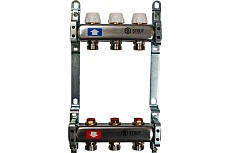 Коллектор из нержавеющей стали без расходомеров STOUT 3 выхода SMS 0922 000003