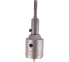 Коронка по кирпичу, камню, бетону 60 мм, М22, SDS-plus для перфоратора DERZHI 8306-006