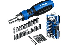 Компакт-38 набор: реверсивная отвертка с насадками 38 шт Зубр 25165-H38_z01