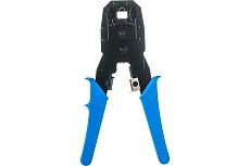 Инструмент IEK ITK для обжима RJ45/RJ12/RJ11 ручка PVC TM1-G10V