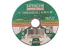Диск отрезной по металлу А24,14А 125х2,5х22,2мм Hitachi HTC-12525HR