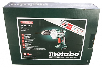 Аккумуляторная дрель-шуруповерт Metabo BE 18 LTX 6 600261890