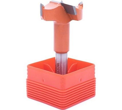 Сверло чашечное четырехзаходное по дереву FT120219L (35х70 мм; хв-к 10 мм; левое вращение) МНОГОФРЕЗ 6607