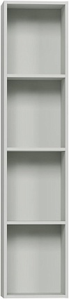 Шкаф-пенал Allen Brau Paris 35 см открытый, папирус матовый 1.360006.PWM