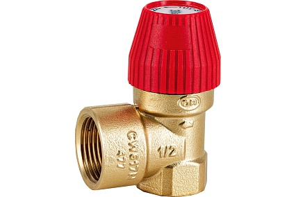 Предохранительный клапан для отопления STOUT Svs-0010-002515 2.5 бар 1/2"x3/4" (477.127) RG00919SFV0841