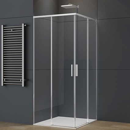 Душевой уголок Vincea Soft 2 VSS-3SO2900CL 90x90 хром, прозрачное