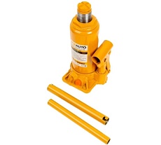 Гидравлический бутылочный домкрат TopAuto 6т, h 200-405 мм,с клапаном,в коробке ДБК-06