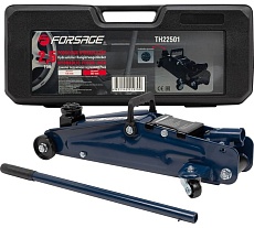 Подкатной гидравлический домкрат в кейсе Forsage F-TH22501 без фиксации 2,5т 48275