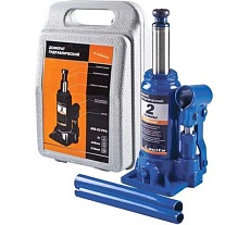 Домкрат бутылочный гидравлический Lavita 2Т 147-278 мм, в кейсе LA JNS-02PVC