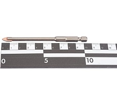 Сверло по стеклу с шестигранным хвостовиком PROGlas (6х105 мм; 1/4&quot;) PROJAHN 59206
