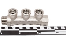 Коллектор Valtec 3 выхода х 3/4х 1/2 ВР VTc.550.N.0503 62029