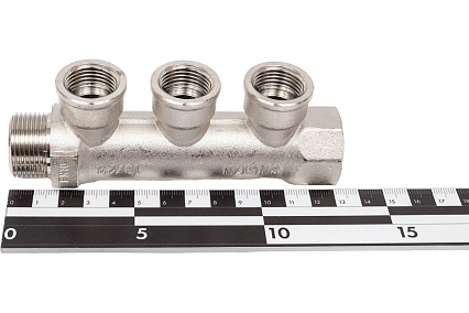 Коллектор Valtec 3 выхода х 3/4х 1/2 ВР VTc.550.N.0503 62029
