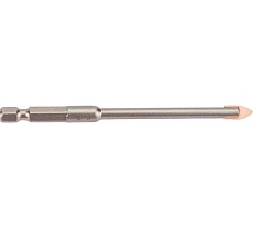 Сверло по стеклу с шестигранным хвостовиком PROGlas (6х105 мм; 1/4&quot;) PROJAHN 59206