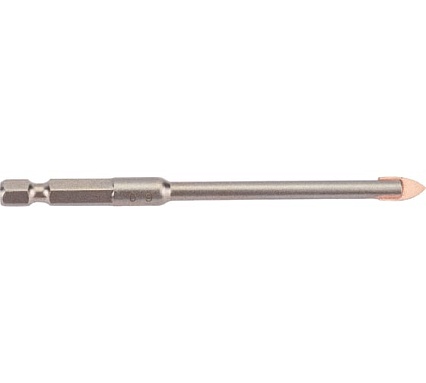 Сверло по стеклу с шестигранным хвостовиком PROGlas (6х105 мм; 1/4") PROJAHN 59206