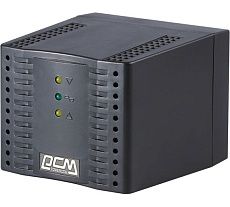 Стабилизатор напряжения Powercom черный TCA-3000 BL