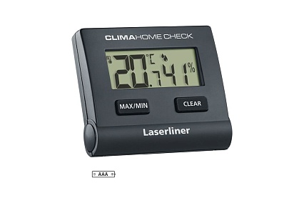Точный термогигрометр Laserliner ClimaHome-Check (black) с магнитным креплением 082.428A