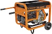 Генератор Carver PPG- 9000DE дизель LT-192FD, 7,0/7,5кВт, 220В, бак12.5л, э/старт, колеса, медь 01.020.00024