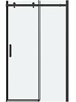 Душевая дверь Grossman Classic 160x195 прозрачное, черный матовый 100.K33.04.160.21.00