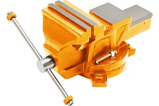 Слесарные поворотные тиски Калибр ТПСН-125 00000062592