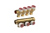 Модульный коллектор Giacomini 3/4x16/4, с отсекающим клапаном нов.арт.R585CY064 R585CY024