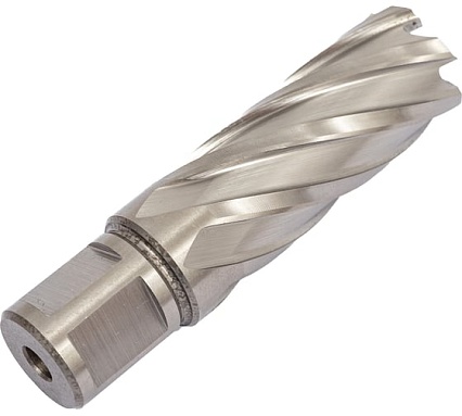 Сверло корончатое HSS по металлу (22х55/88 мм; Weldon 19) D.BOR CD-HSS-055-022-W