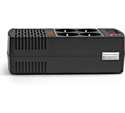 Стабилизатор Exegate Power AD5000-500 500VA/300W, диапазон 150-280В, 4 евророзетки 285941