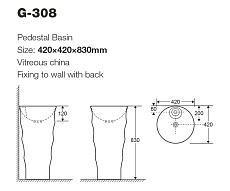 Раковина Cerutti Marco G308