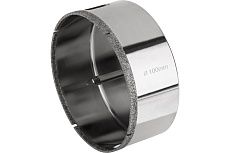 Коронка алмазная 100 мм по керамограниту с центровочным сверлом Kranz KR-92-0021