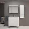 Тумба с раковиной Style Line Манхэттен 70 см напольная, белый матовый