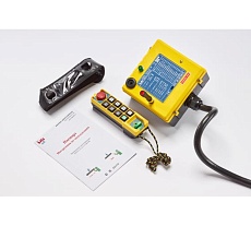 Комплект радиоуправления SAGA 1, SAGA-K2 8 двух ступенчатых кнопок + Поворотный ключ + Аварийный R1001012