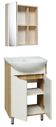 Мебель для ванной Руно Эко 60 см лиственница