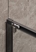 Душевая дверь Timo TD-120/03C-6 120x195 прозрачное, черный
